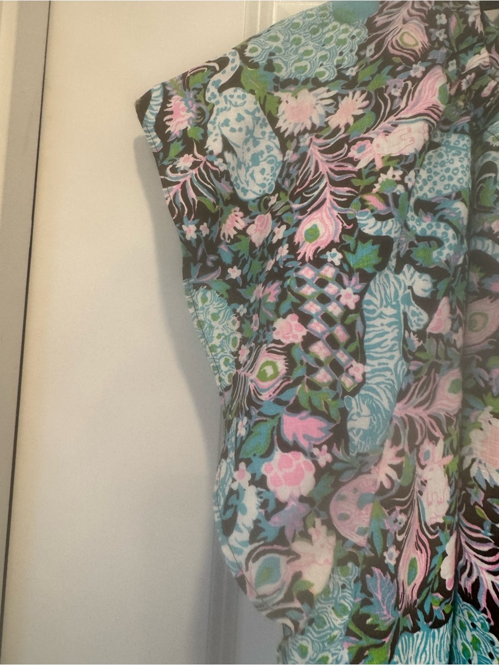 Lilly Pulitzer NWT Morelia Flutter Sleeve Linen Dress - Picture 4 of 6